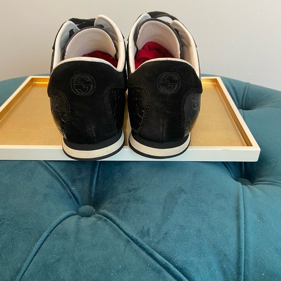 Gucci GG leather sneakers sz 38 - Picture 4 of 8